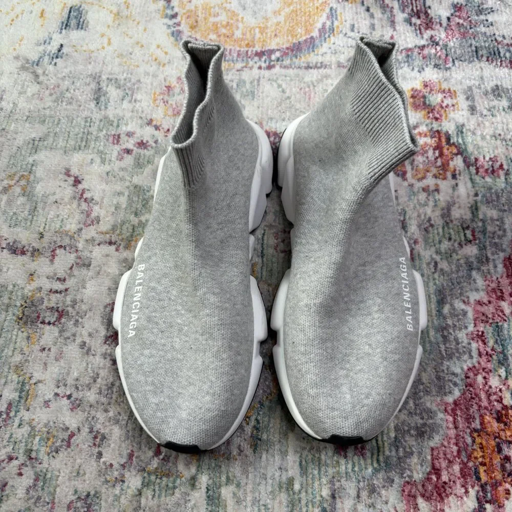 Balenciaga Speed Sock Trainer Grey - Picture 12 of 12